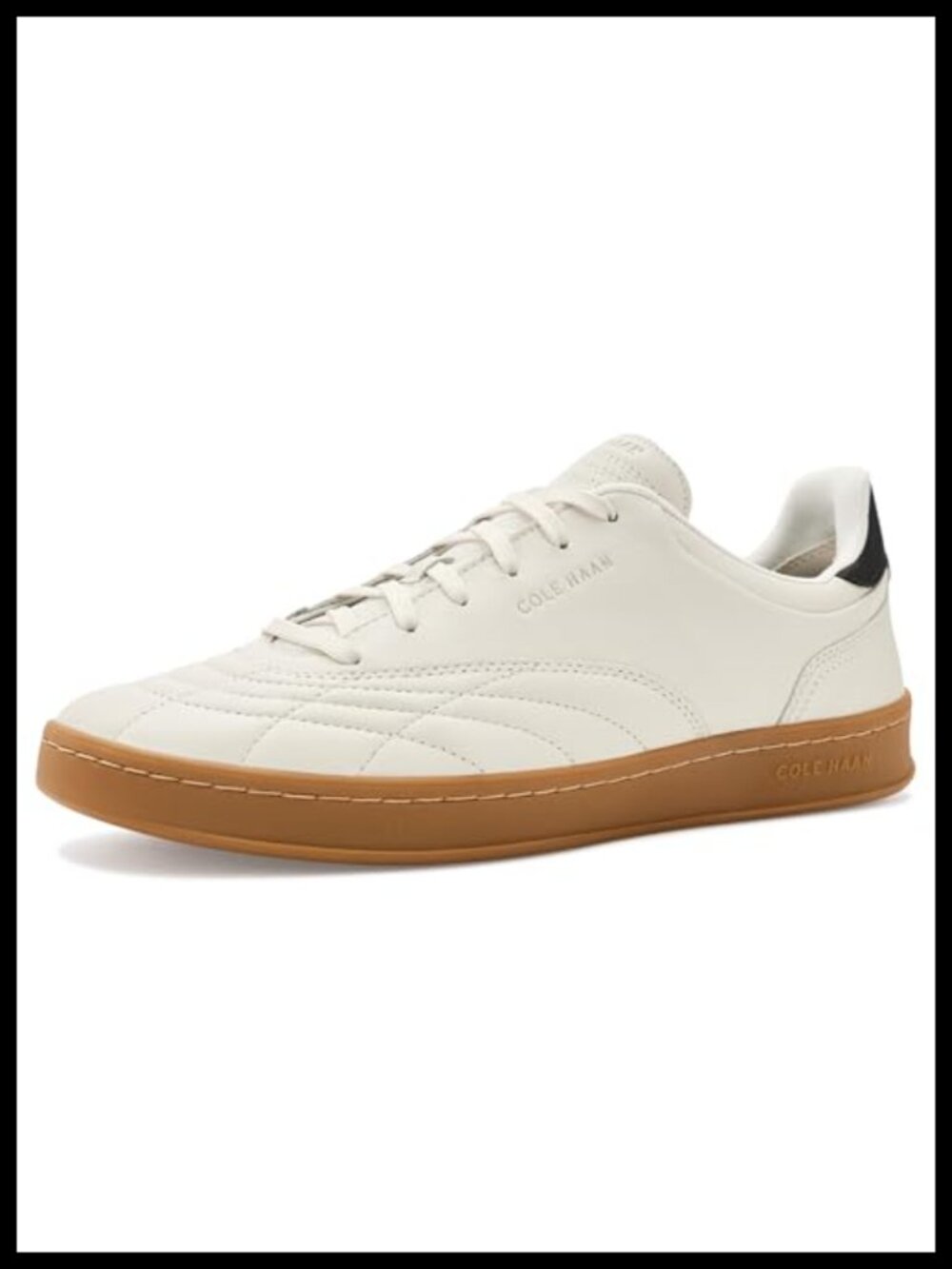 Leather Low Top Men's Soccer Sneakers GRANDFOAM Cushioning